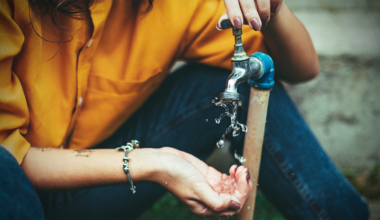 image of water faucet